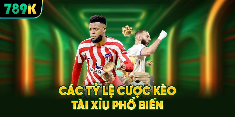 Các Tỷ Lệ Cược Kèo Tài Xỉu Phổ Biến